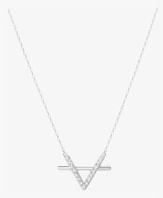 Icon Necklace With Diamonds - Pendant, HD Png Download, Free Download