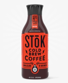 Stōk Not Too Sweet Black Cold Brew Coffee 48 Oz - Stok Iced Coffee, HD Png Download, Free Download