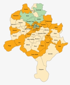 Kano Map In Nigeria, HD Png Download, Free Download