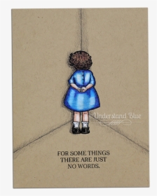 Baby In The Corner By Understandblue - Illustration, HD Png Download, Free Download