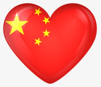 Chinese Flag In A Heart Clipart , Png Download - China Foreign Direct Investment In Africa, Transparent Png, Free Download
