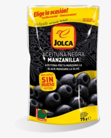 Manzanilla Negra Sin Hueso Doypack - Jolca, HD Png Download, Free Download