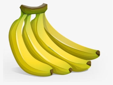 Banana Free Download Png Clipart - Bunch Of Bananas Clipart, Transparent Png, Free Download