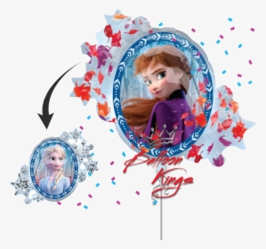 Frozen Ii Frame Anna & Elsa, HD Png Download, Free Download
