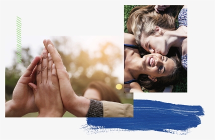 Hands Together Lying On Ground Together - Wellbriety White Bison, HD Png Download, Free Download