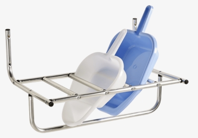 Slipper Pan Supports In Rack - Bedpan, HD Png Download, Free Download