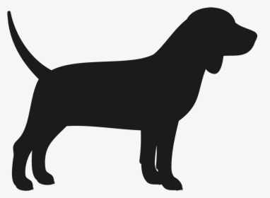 Beagle Rubber Stamp - Hound Dog Silhouette, HD Png Download, Free Download