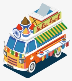 Street Food Barbecue Indian Cuisine Food Truck - Ideas Is Food Truck A Good Business, HD Png Download, Free Download