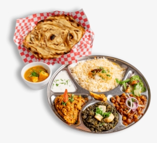 Indian Food Menu - Vegetable Thali, HD Png Download, Free Download