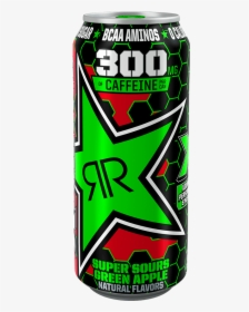 Rockstar Xdurance Super Sour Green Apple - Rockstar 300mg Sour Apple, HD Png Download, Free Download