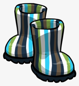 Official Club Penguin Online Wiki - Rain Boot, HD Png Download, Free Download