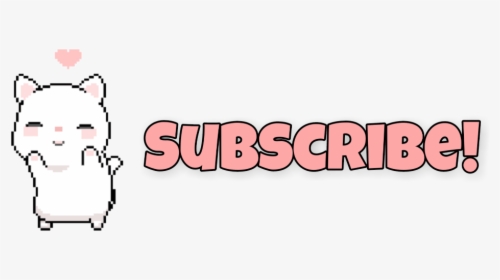 Cute Subscribe Png - Cute Picture Of Subscribe, Transparent Png, Free Download