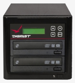 Digifast 1 To 1 Cd/dvd/blu-ray Duplicator - Optical Disc Drive, HD Png Download, Free Download