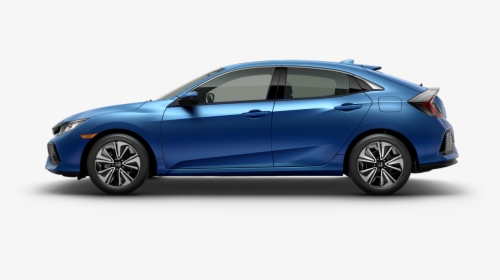 2017 Honda Civic Hatchback Side Profile - Honda Civic Hatchback 2018 Black, HD Png Download, Free Download