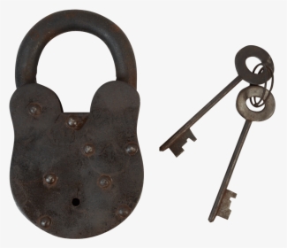 Large Antique Lock - New York Insane Asylum Lock, HD Png Download, Free Download