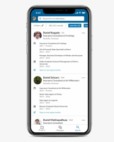 Linkedin Recruiter Mobile - Job Filter Linkedin Mobile App, HD Png Download, Free Download