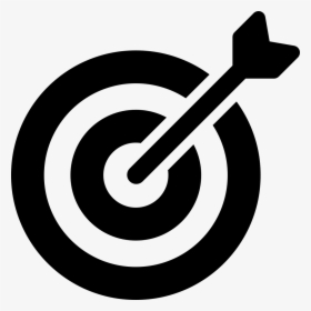 Target Svg Icon - Arrow Target Vector, HD Png Download, Free Download