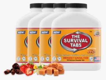 Survival Tabs 60 Day Food Supply - Food, HD Png Download, Free Download