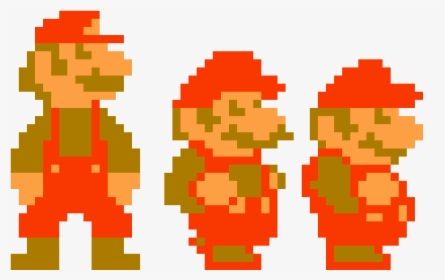 Big Mario Pixel Art, HD Png Download, Free Download