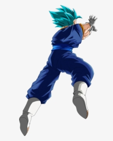 Deltaatom - Vegito Blue Blank Background, HD Png Download, Free Download