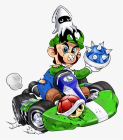 Luigi Kart, HD Png Download, Free Download