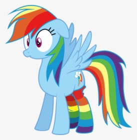 Mlp Rainbow Dash Messy Mane, HD Png Download, Free Download