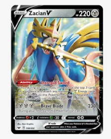 Pokemon Zacian V, HD Png Download, Free Download