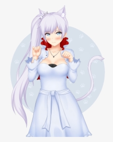 Rwby Cute Weiss Faunus, HD Png Download, Free Download