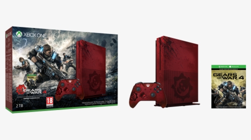X1 Gow - Xbox One S 2tb Gears Of War 4 Limited Edition Bundle, HD Png Download, Free Download