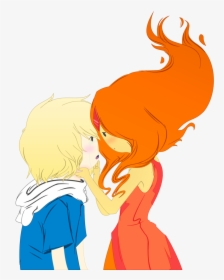 Finn And Flame Princess - Finn And Princess Flame, HD Png Download, Free Download