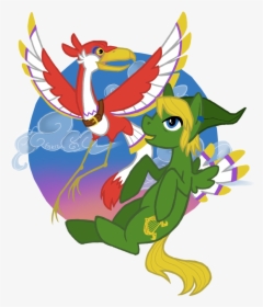 Negativezerro, Link, Loftwing, Nintendo, Ponified, - Cartoon, HD Png Download, Free Download