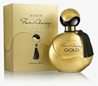 Perfume Far Away Gold Avon, HD Png Download, Free Download