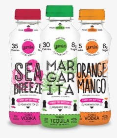 Vodka Orange Mango Yumix Cocktails - Water Bottle, HD Png Download, Free Download