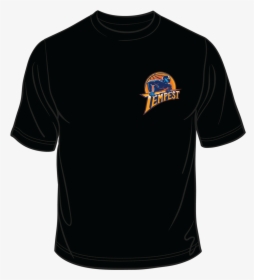 Tempest Warriors Bolt Logo Mens Tee Front, HD Png Download, Free Download