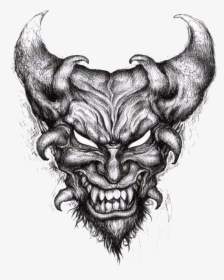 Evil Demon Drawings, HD Png Download, Free Download