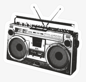 Old School Hip Hop Stereo, HD Png Download, Free Download