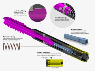 Galileo Lag Screw Main - Parallel, HD Png Download, Free Download