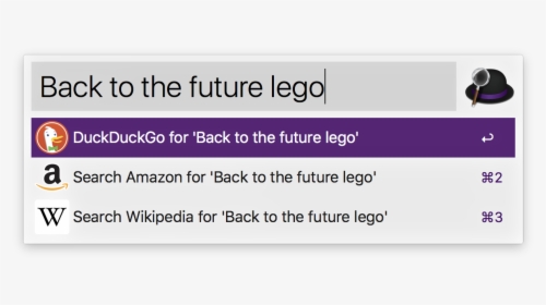 Alfred Fallsbacks To Duckduckgo For Search - Alfred, HD Png Download, Free Download