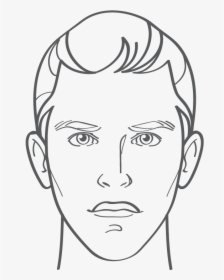 Chin Drawing Face Shape - Sketch, HD Png Download, Free Download