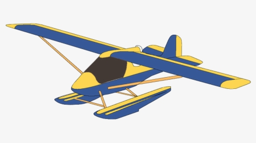 Airplane Clip Turbulence - Seaplane, HD Png Download, Free Download