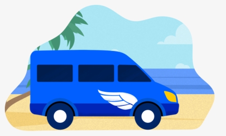 Supershuttle Los Angeles - Super Shuttle Punta Cana, HD Png Download, Free Download