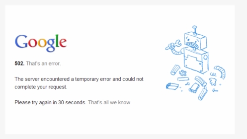 Usuarios Reportaron Problemas Con El Correo Electrónico - Google, HD Png Download, Free Download