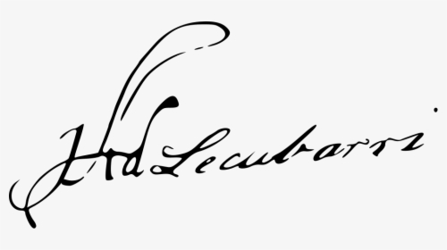 José Agustín De Lecubarri Signature Clipart , Png Download - Calligraphy, Transparent Png, Free Download