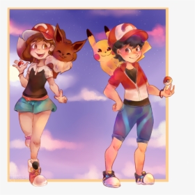 Pokemon] Let"s Go Eevee /let"s Go Pikachu By Justori - Costume Pokemon Let's Go, HD Png Download, Free Download
