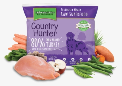 Country Hunter Raw Superfood Nuggets Farm Reared Turkey - Dog Food, HD Png Download, Free Download