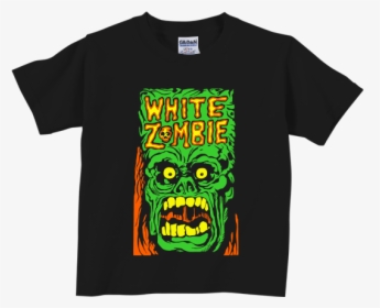 Monster Yell Toddler T-shirt - White Zombie T Shirt, HD Png Download, Free Download