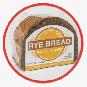 Sunflower Seed Rye Bread - Bread Rye Pumpernickel Prunte Bakery, HD Png Download, Free Download