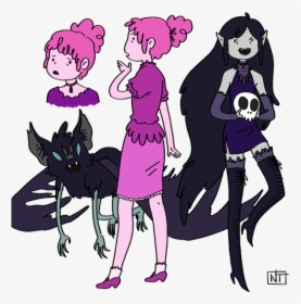 Marceline And Princess Bubblegum From Adventure Time, HD Png Download, Free Download