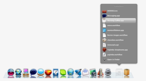 Inset Stacks - Mac Dock Transparent, HD Png Download, Free Download