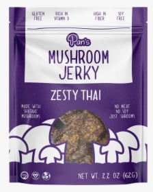 Zesty Thai Mushroom Jerky"  Class="lazyload Lazyload, HD Png Download, Free Download